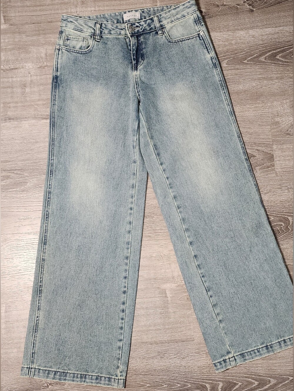 PACIFIC SUNWEAR PACSUN Casey Low Rise Baggy Medium Wash Denim Jeans 27